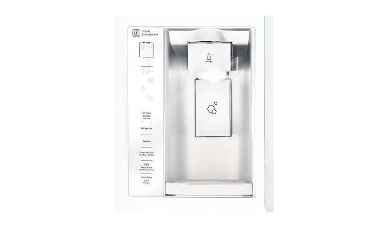 LG Réfrigérateur avec porte à deux battants de 24,2 pi3 , 33 po, LFXS24623W